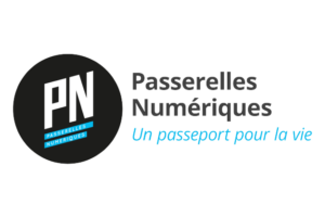 Logo de Passerelles Numériques, organisation partenaire de HEI